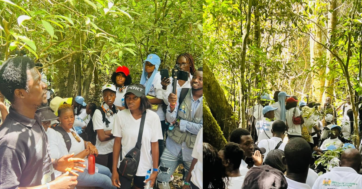 Ministry of Tourism, Partners Celebrate World Tour Guides Day with Nature Hike to Tacugama