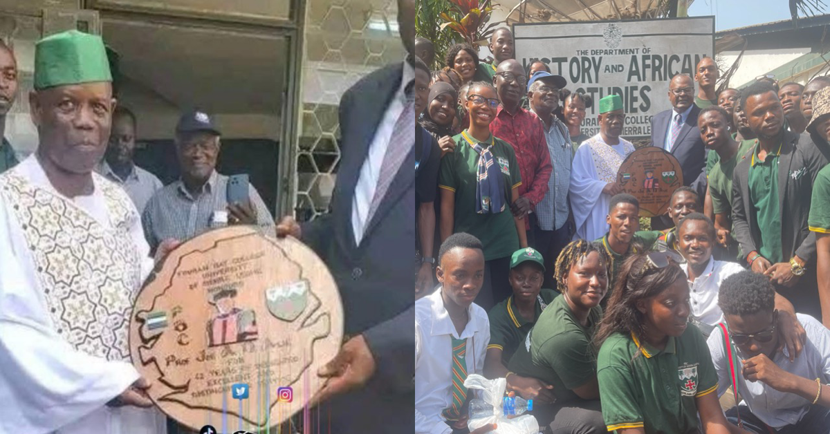 FBC’s History and African Studies Department Bids Farewell to Professor Joe A.D. Alie on His Retirement