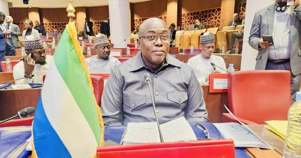 Speaker Segepoh Thomas Addresses Meeting of the Speakers of Parliaments of Atlantic African States