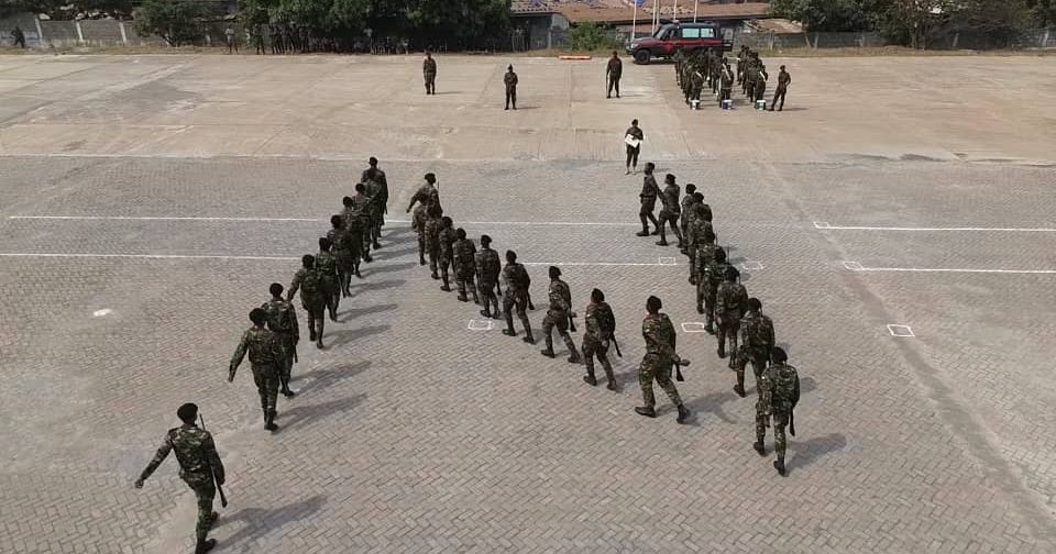 Sierra Leone Army Engages in Drilling Competition