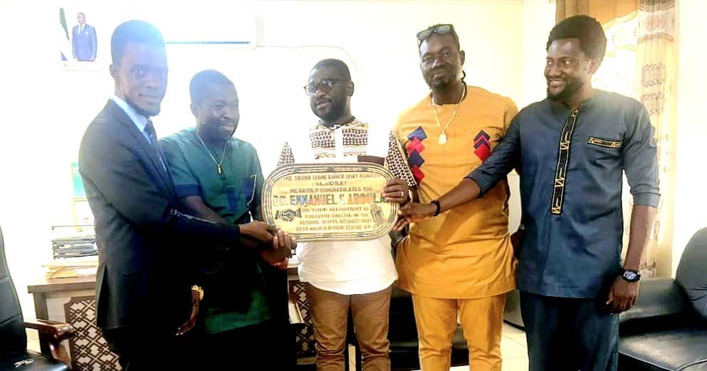 Sierra Leone Dancesport Executives Engages NSA Boss, Seeks to Promote Dancing