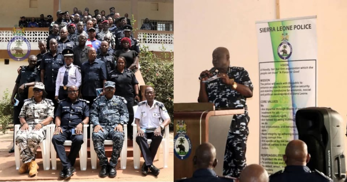 Sierra Leone Police Hosts Workshop on Implementation of 2025-2029 Strategic Plan
