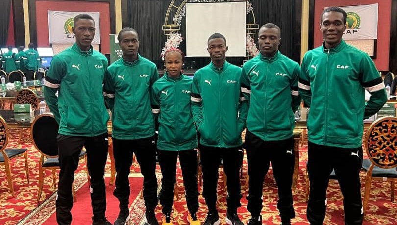 Sierra Leone’s Six New FIFA Badge Referees Complete CAF Course in Cairo