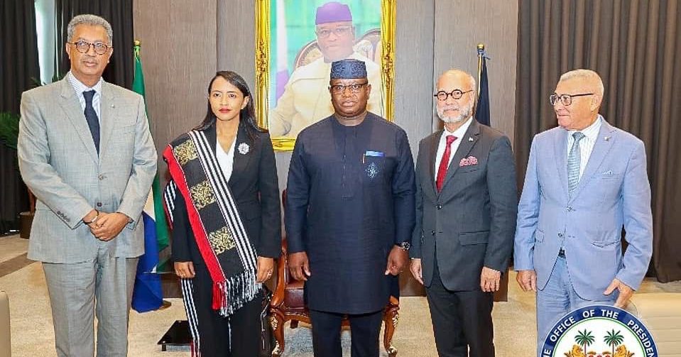Special Envoy from Madagascar Visits Sierra Leone, Engages President Bio