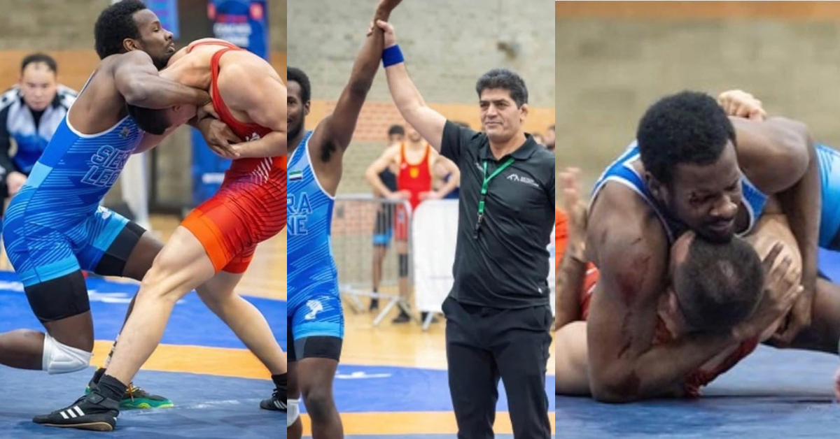 London-Based Sierra Leonean Wrestler Advances to Semi-Final in English Senior Open