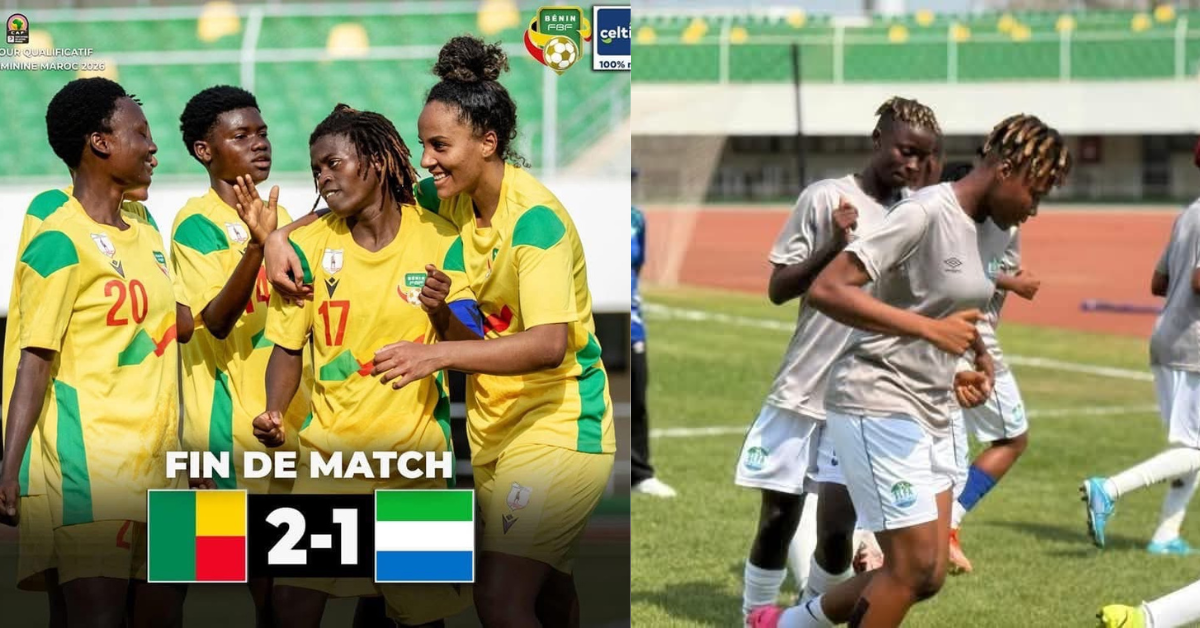 Benin Defeats Sierra Leone in Women’s CHAN 2026 Qualifiers First Leg