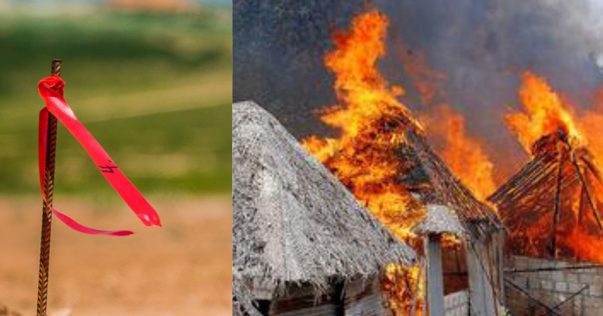 Over 15 Houses Burnt Down as Violence Erupts Over Land Dispute in Biriwa Chiefdom, Karene District