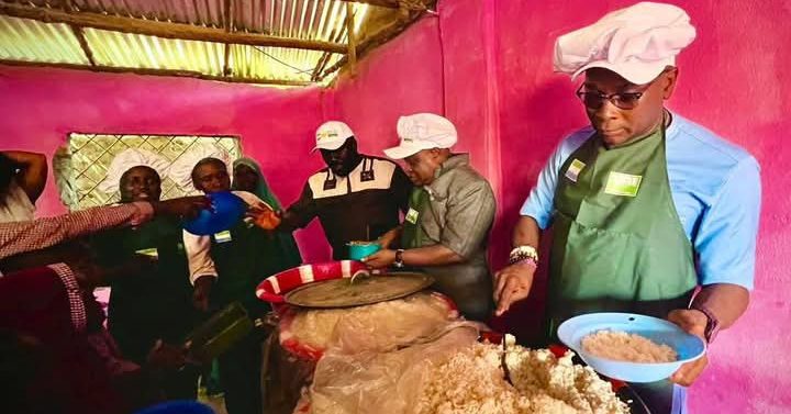 Minister of Basic Education Launches School Feeding Program at Islamic Foundation Primary School