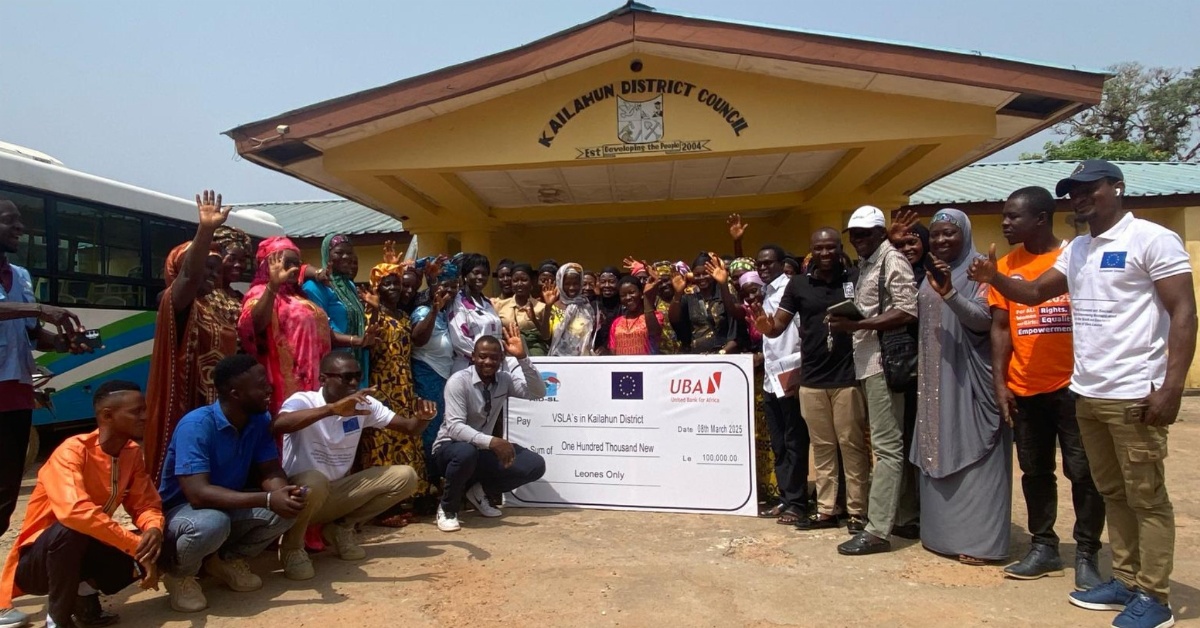AID-SL Supports Women’s Groups in Kailahun District on International Women’s Day
