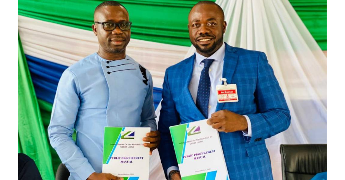 Audit Service And Public Procurement Authority Sign MoU to Enhance Accountability in Sierra Leone