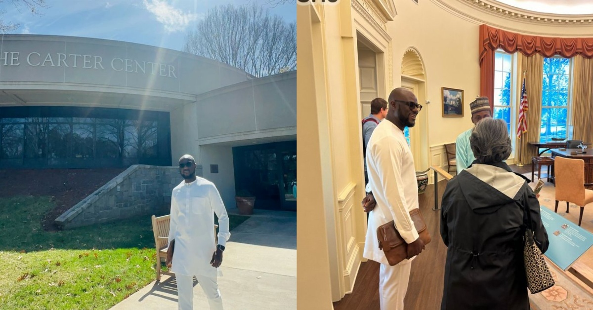 APC Presidential Hopeful Ady Macauley Visits Carter Center in the USA