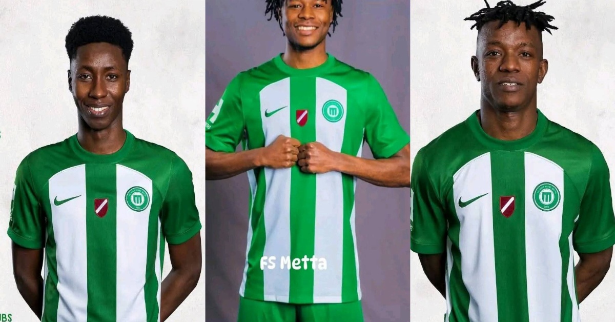 Latvian Club FS METTA Unveils Three Sierra Leonean Players Ahead of New Season