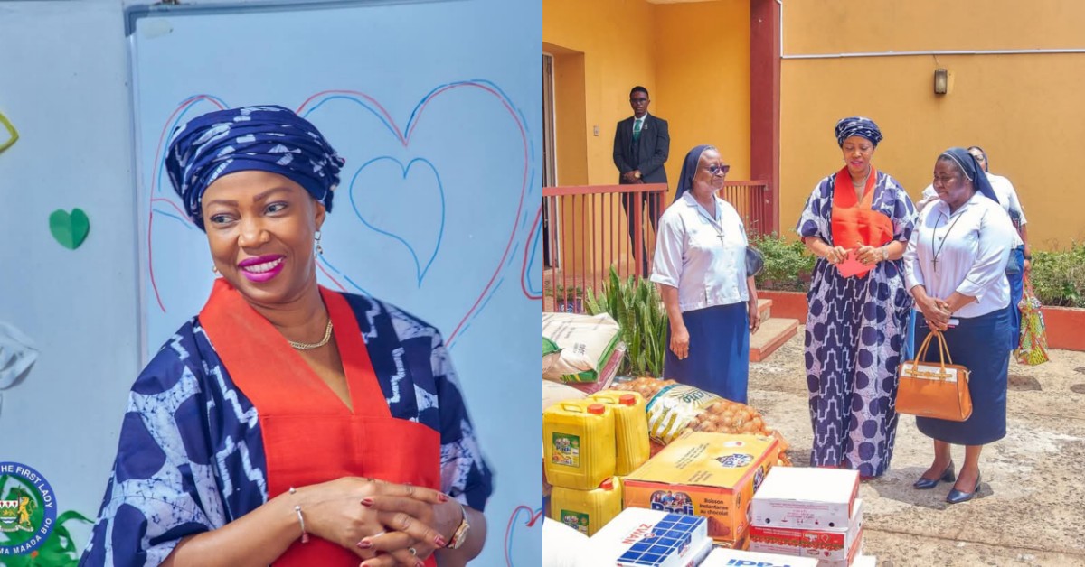 First Lady Fatima Bio Extends Lent Charity Donations to Sisters of St. Joseph of Cluny