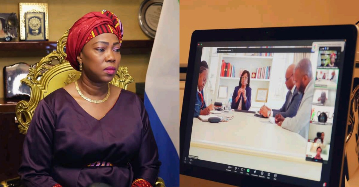 First Lady Fatima Bio Hosts First Meeting as President of African First Ladies