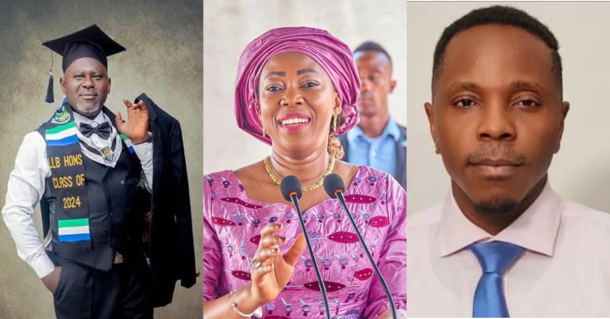 Joseph Sannoh Accuses Chief Minister Sengeh of Disrespecting First Lady, Calls Ministers Rats