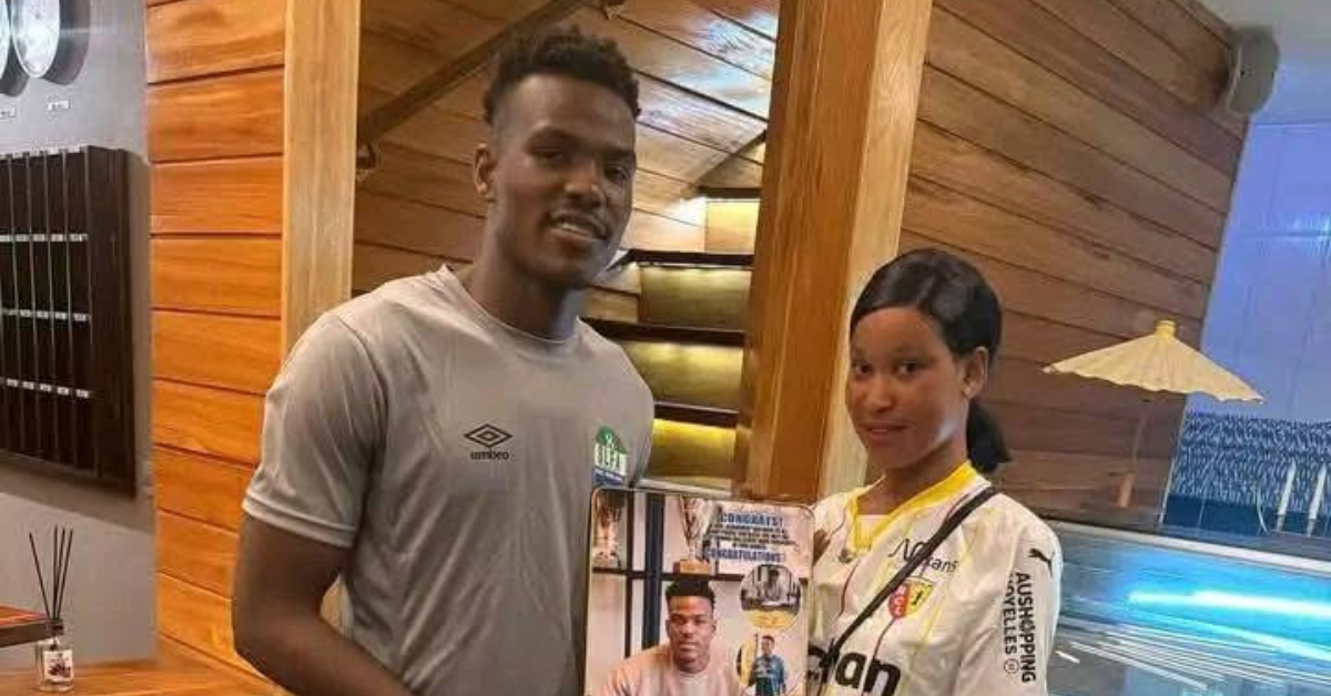 Abdulai Juma Bah Receives Special Gift From Sister After Leone Stars International Debut