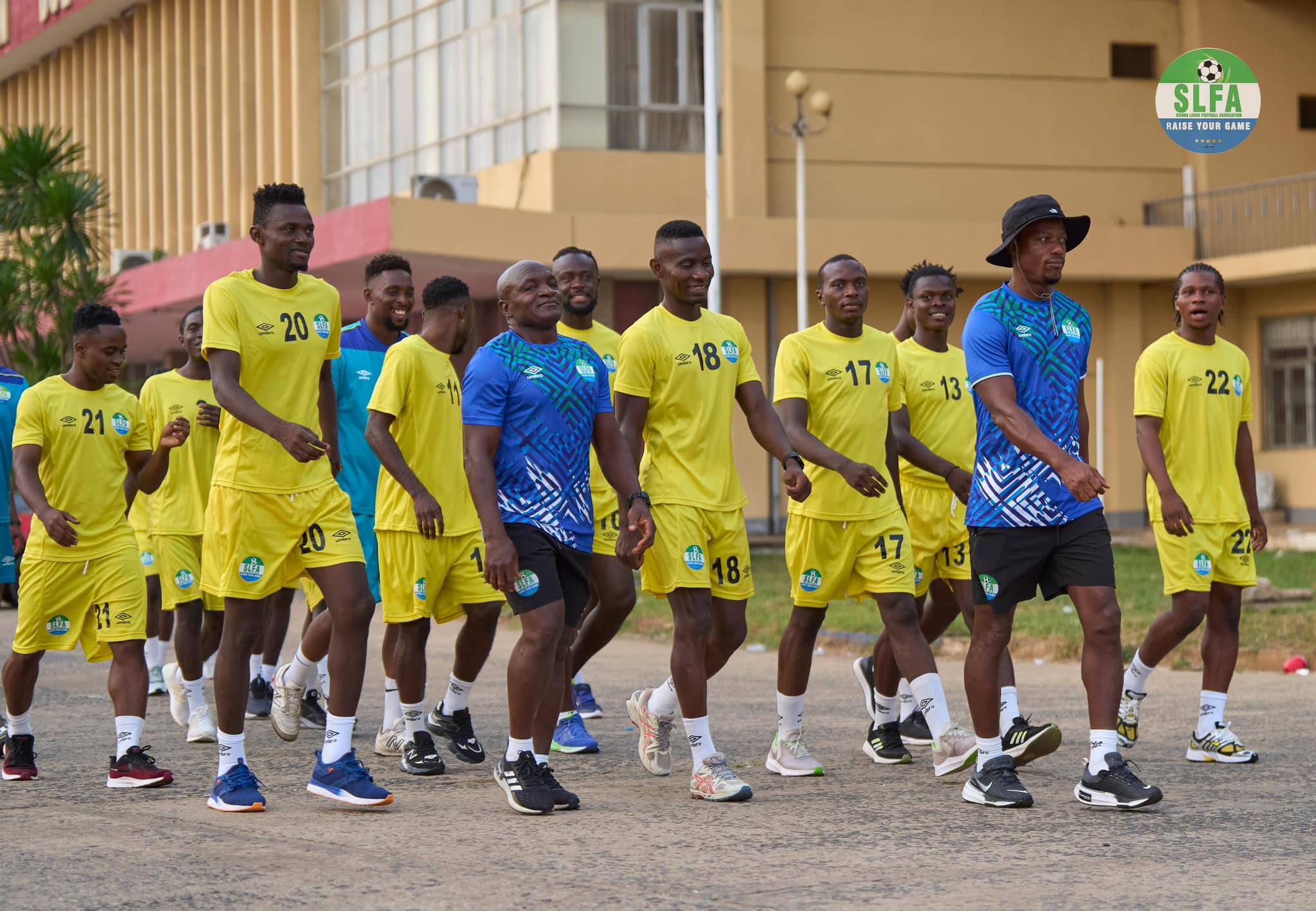 Leone Stars Arrive in Monrovia Ahead of World Cup Qualifiers