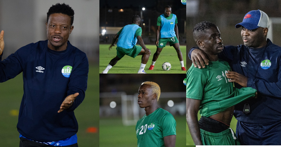 Leone Stars Hold First Training Session Ahead of World Cup Qualifier Clash Against Egypt