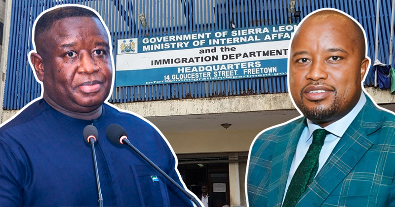 President Bio Sacks Chief Immigration Officer Alusine Kanneh, Appoints Moses Tiffa Baio