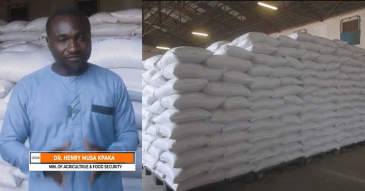 Agriculture Minister, Henry Kpaka Responds to Rumours Surrounding Chinese Rice