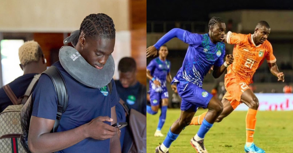 Mustapha Bundu Leaves Leone Stars Camp in Egypt