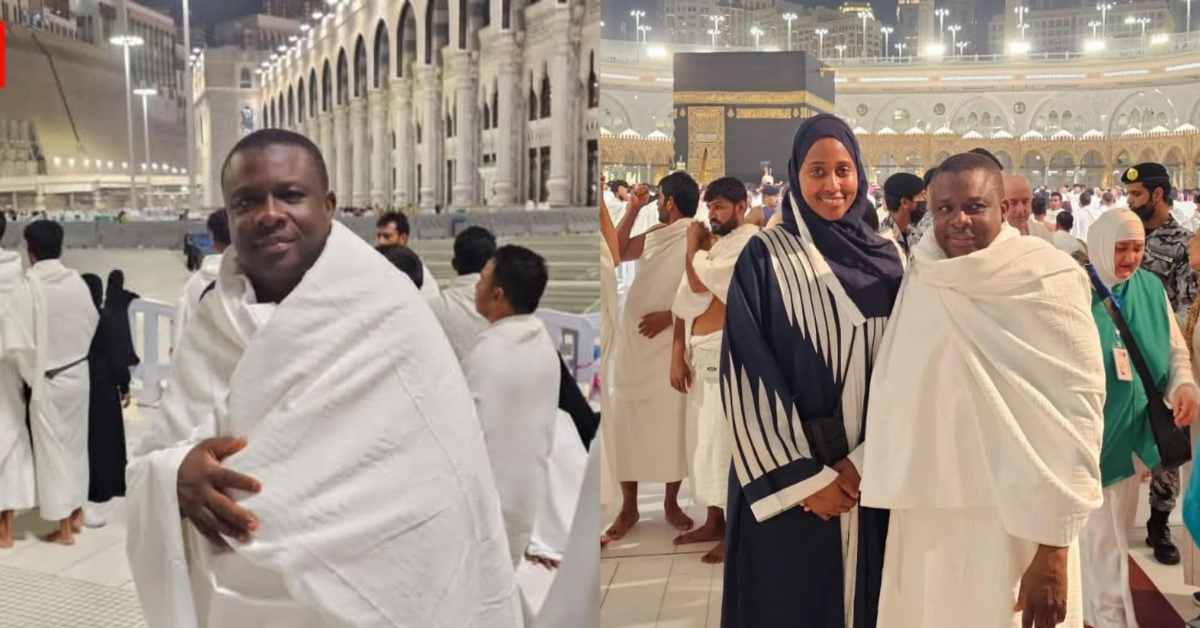 AYV CEO Ambassador Anthony Navo Jr. and Wife Perform Umrah in Mecca