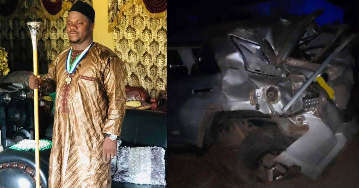 Paramount Chief of Kamukeh Chiefdom in Critical Condition After Gruesome Accident on Makeni-Lunsar Highway