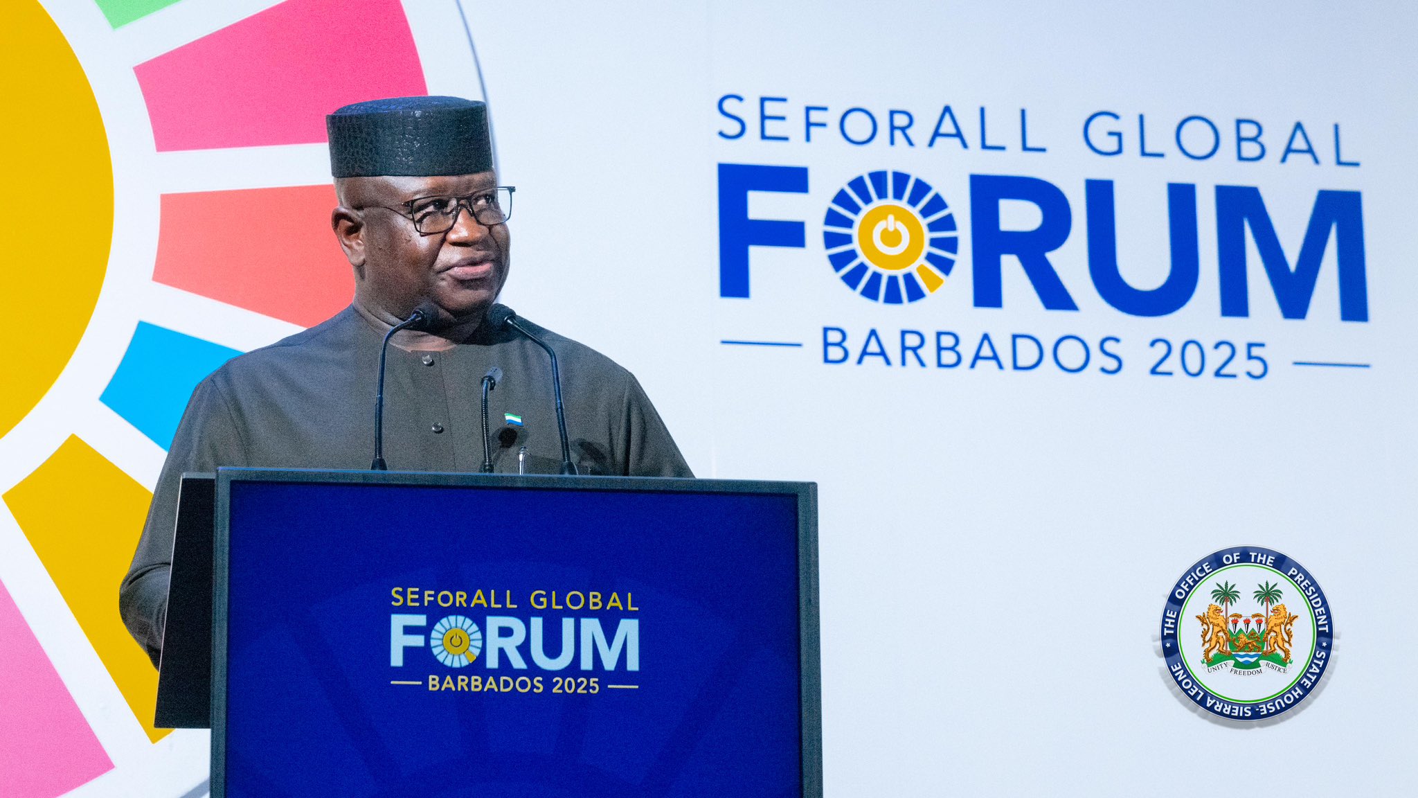 President Bio Advocates for Energy Access at the Sustainable Energy for All Global Forum