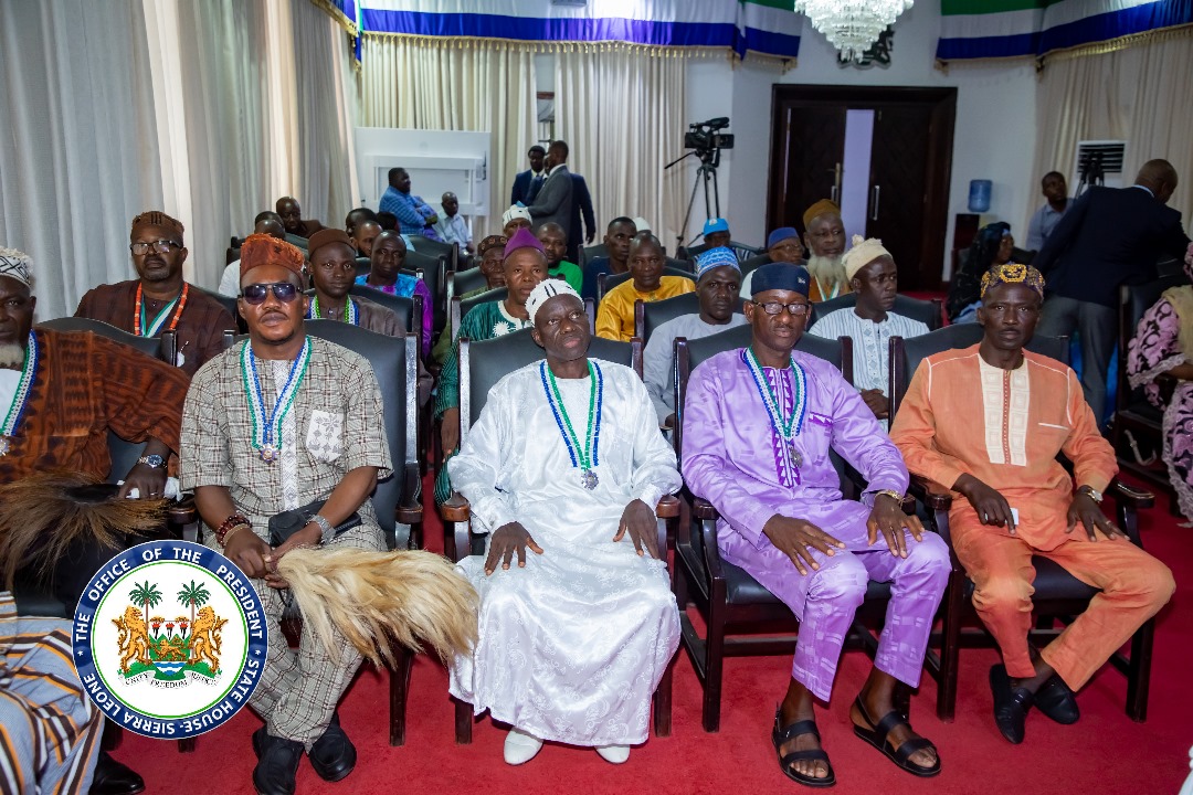 President Bio Receives Leadership of Ferensola Organisation, Appreciates Support for Government Agenda