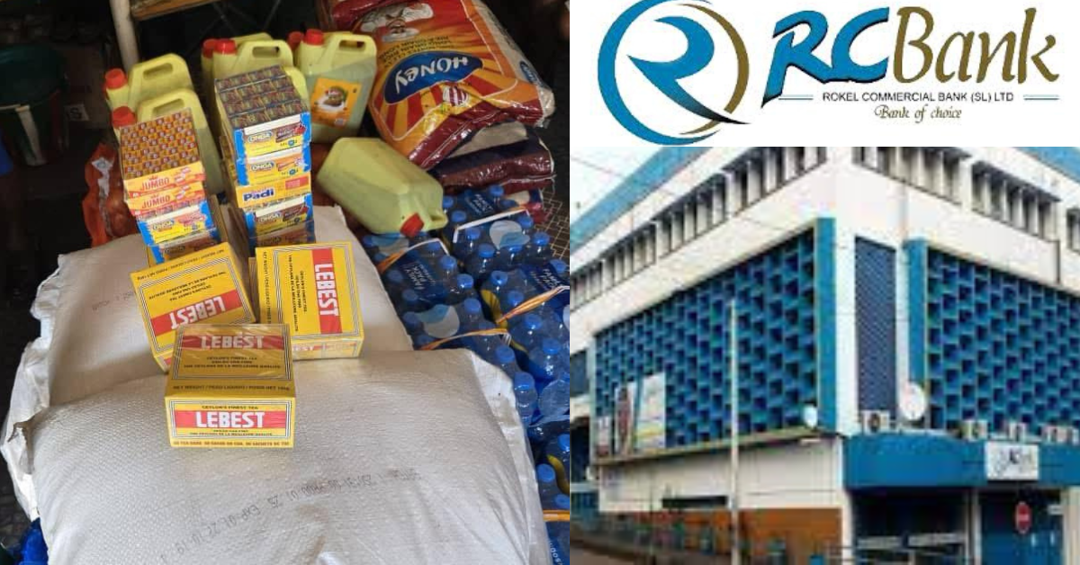 RCBank Donates Food Items to Christians and Muslims in Freetown