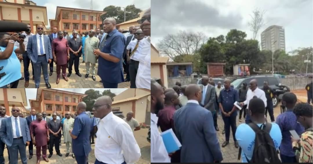 NASSIT Takes Government Ministers on Tour of Sewa Grounds Market Construction