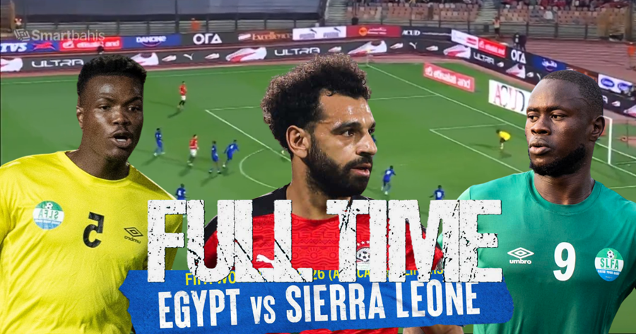 Leone Stars Suffers Defeat to Egypt in 2026 World Cup Qualifier