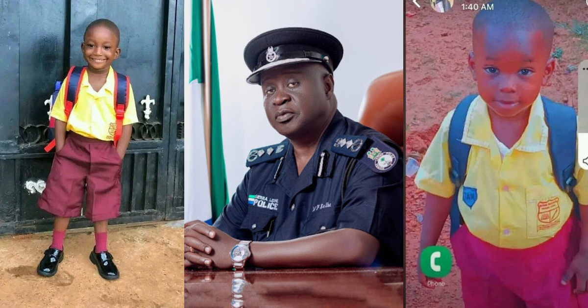Sierra Leone Police Respond to the Deaths of Two School Children in Freetown