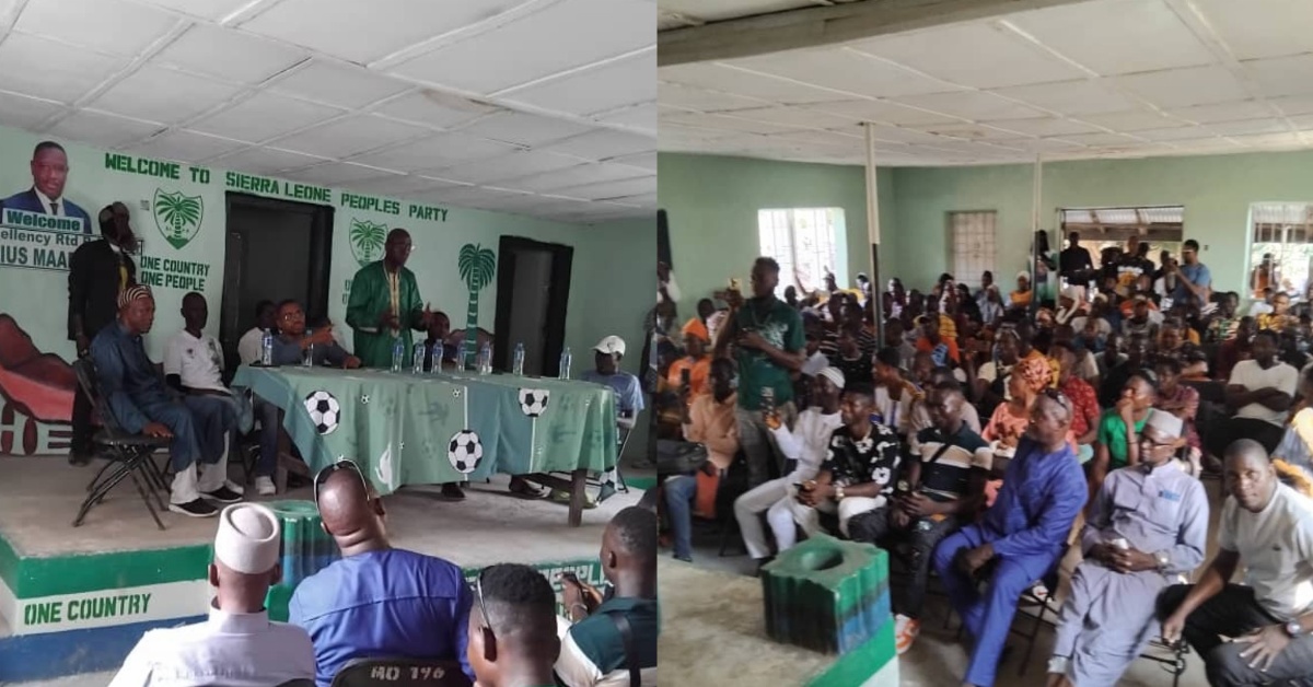 SLPP Tonkolili District Executive Holds Reconciliation Meeting After Disputed Elections