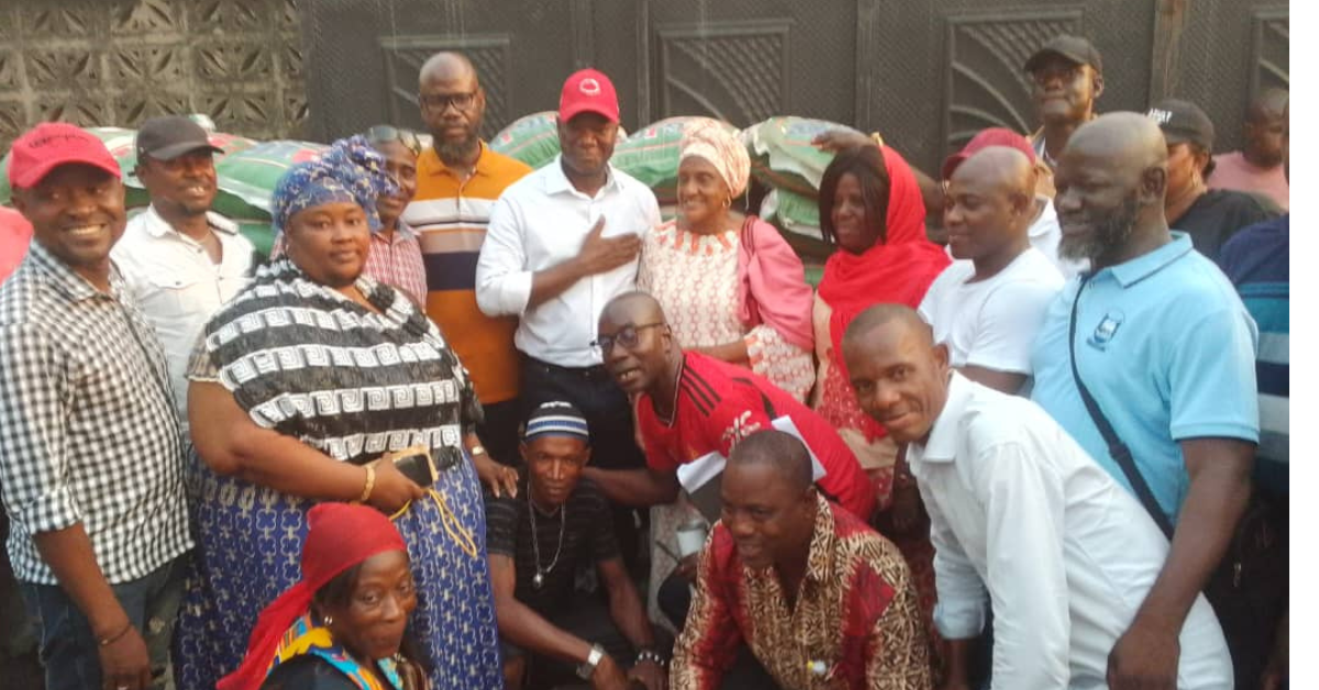 APC’s Kaifala Marah Donates Hundreds of Grains and Sugar to South-East Supporters