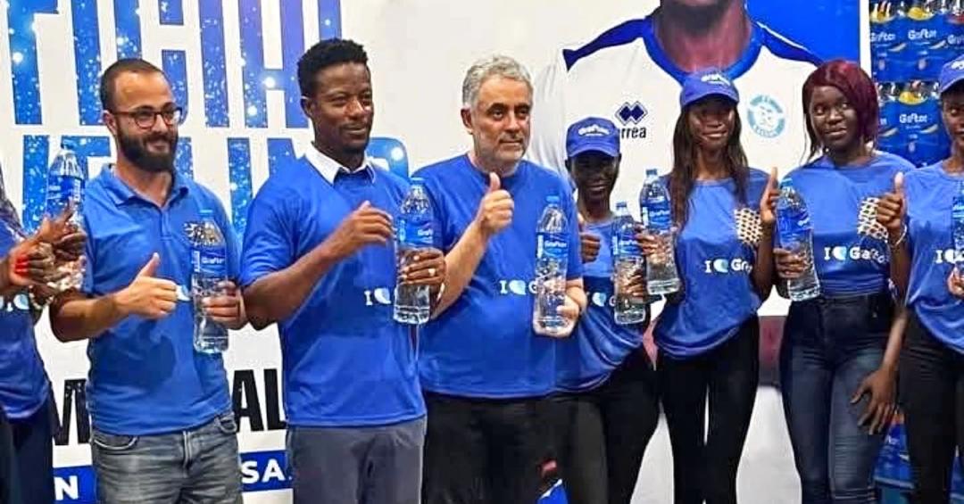 Leone Stars Coach Mohamed Kallon Appointed Brand Ambassador for Grafton Spring Water