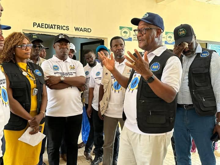 Minister of Health and Partners Launch ‘Health Train’ Campaign 2025 in Moyamba