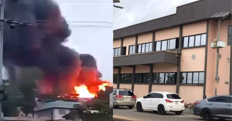 Fire Guts 34 Military Hospital Medical Store