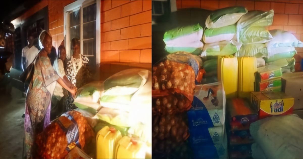 Baraka Foundation Donates Food Items to People of Kafe; PC Masakma Madibie II Calls It a Steady Pattern