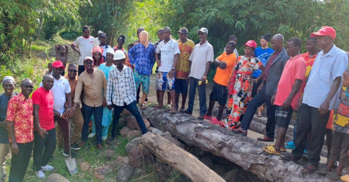 APC’s Hon. Daniel Bangura Begins Construction Project of Three Bridges in Yoni Mabanta Chiefdom