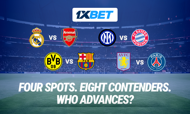 Champions League: Place Your Bets on The Decisive Quarterfinal Matches!