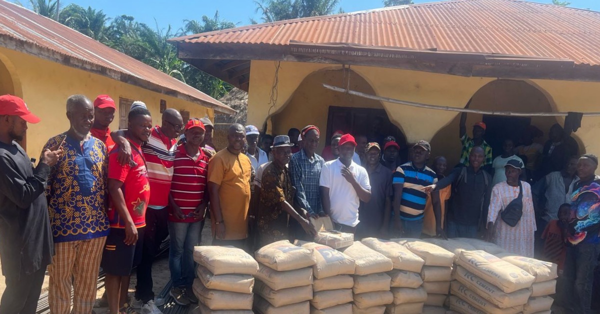 APC’s Daniel Fornah Launches Construction of 3 Bridges in Masakong Chiefdom