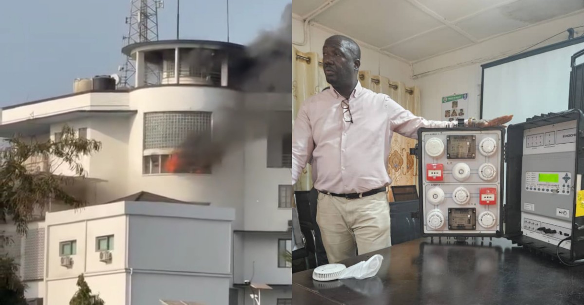 E-Fire Safety Demonstrates Smoke and Fire Alarm Systems to Works Ministry After State House Fire