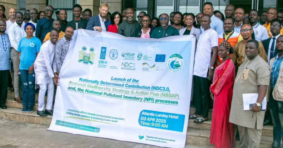 EPA Launches Key National Environmental Strategies in Freetown