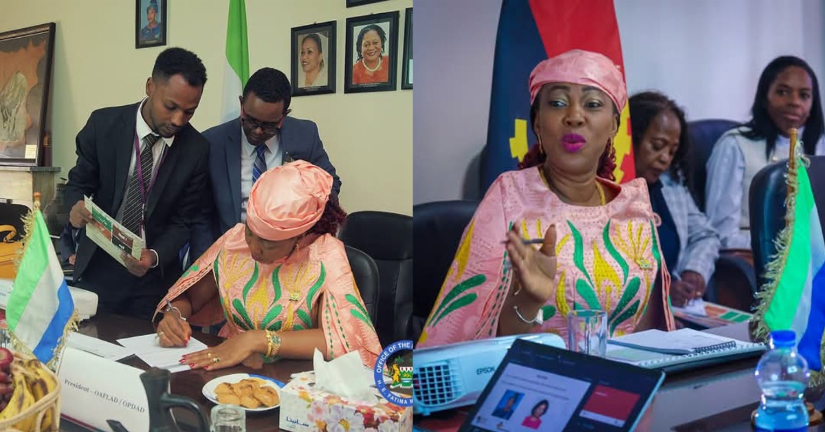 Fatima Bio Officially Inaugurated as President of African First Ladies