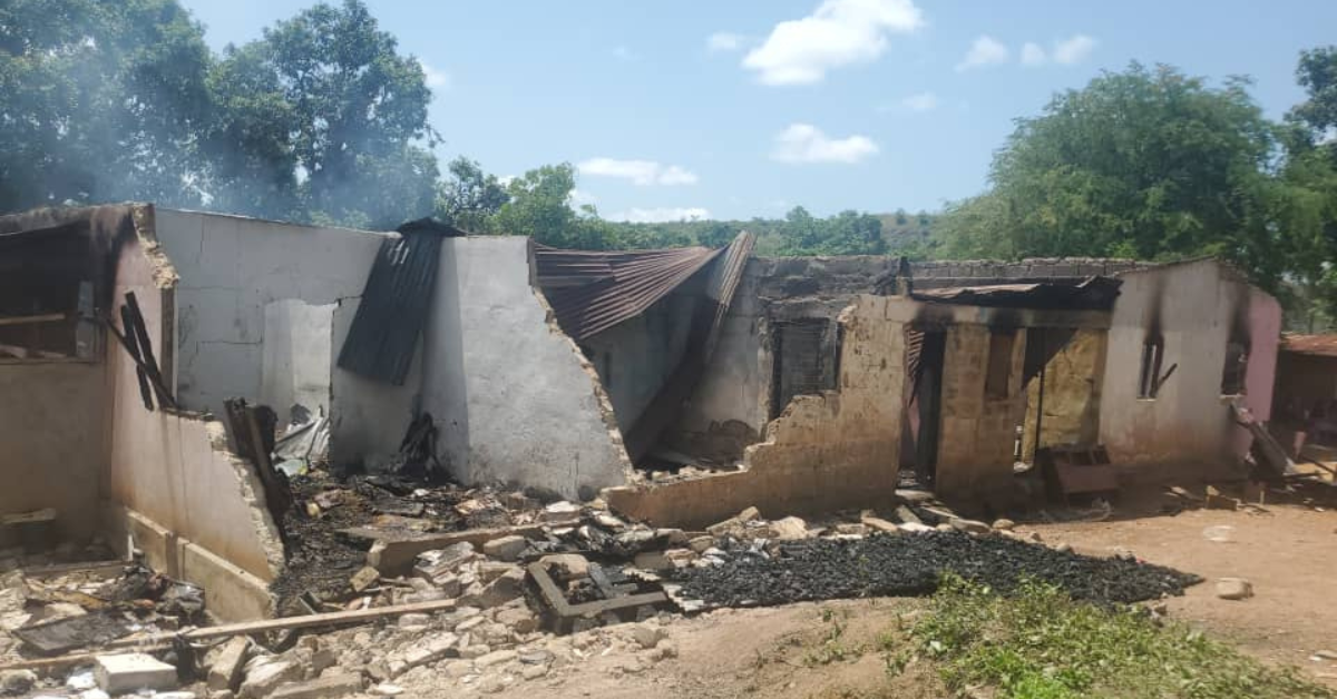 Another Fire Outbreak Destroys Homes in Kono