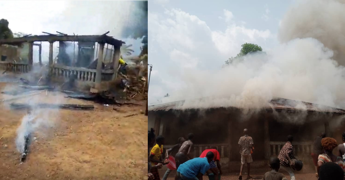 Devastating Fire Destroys Five-Room Apartment in Kamakwie