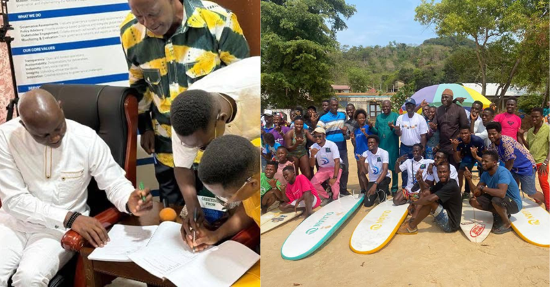 Government Engages Bureh Beach Community to Establish National Surfing Federation