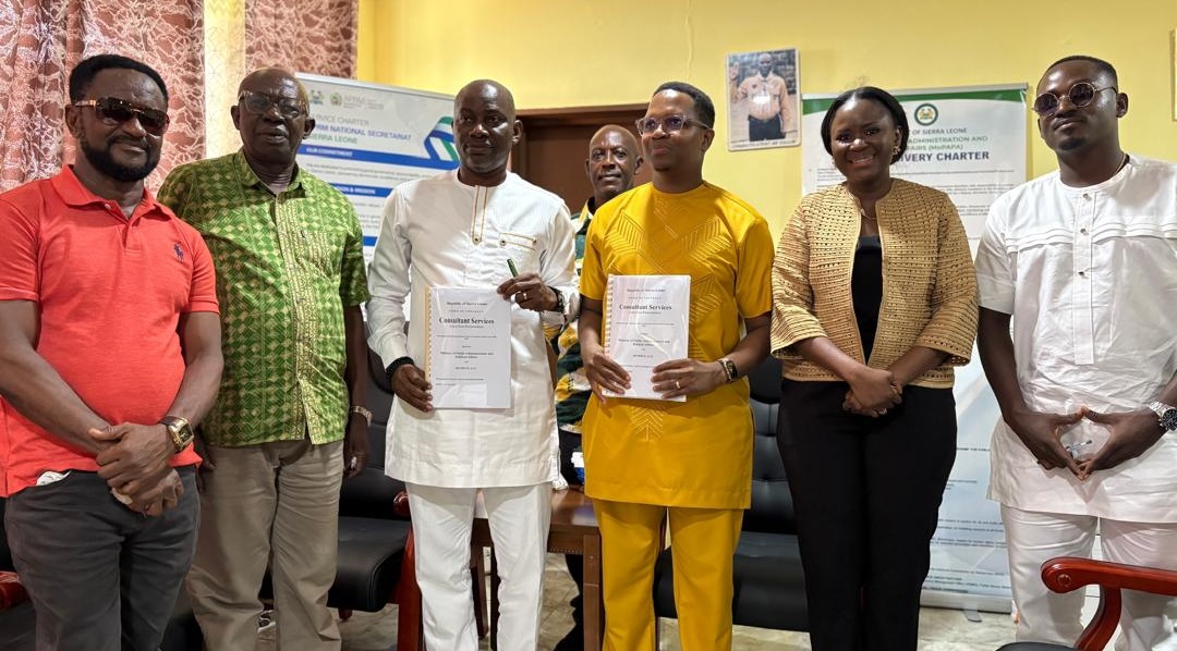 Government Signs Contract to Launch Digital HR Hub for Sierra Leone Public Service