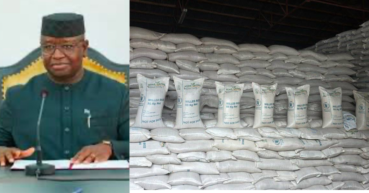 Government and WFP Dispatch Over 2,000 Metric Tons of Locally Grown Rice for Institutional Feeding